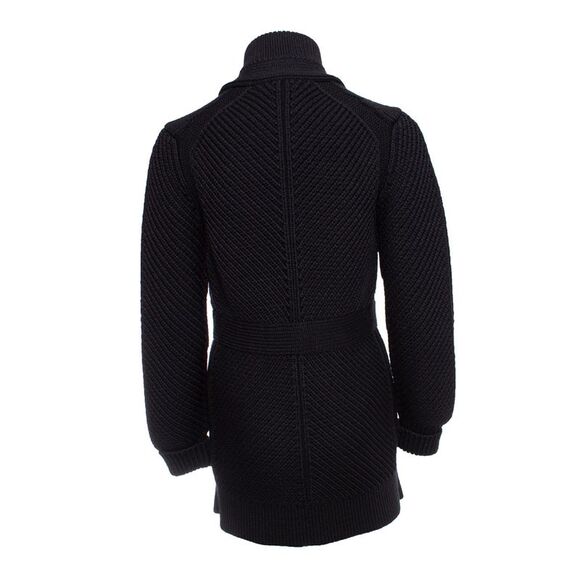 Burberry Knitted black coat - Picture 2 of 7
